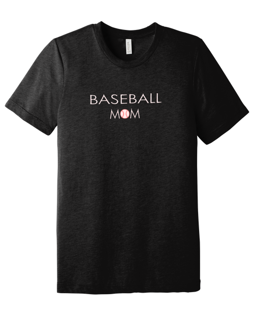 "Baseball Mom" - Bella+Canvas Triblend Tee