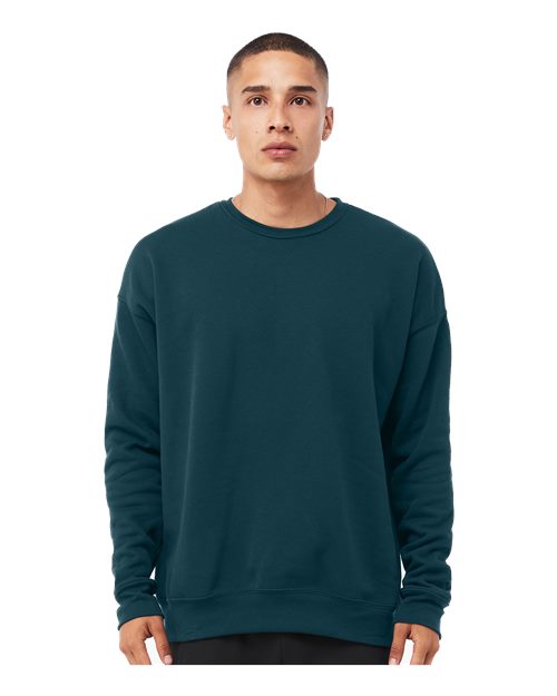 Unisex Sponge Fleece Drop Shoulder Crewneck Sweatshirt