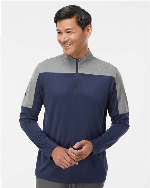 Men's Ultimate365 Lightweight Colorblocked Quarter-Zip Pullover