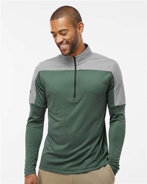 Men's Ultimate365 Lightweight Colorblocked Quarter-Zip Pullover
