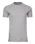 Men's Heather CVC Raglan Tee