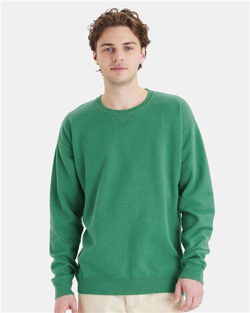 Garment-Dyed Crewneck Sweatshirt