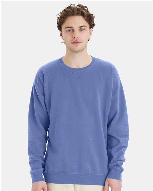 Garment-Dyed Crewneck Sweatshirt