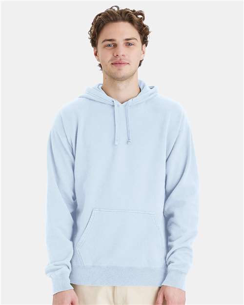 Garment-Dyed Hooded Sweatshirt