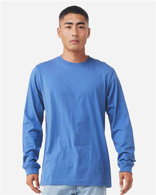 Heather CVC Long Sleeve Tee