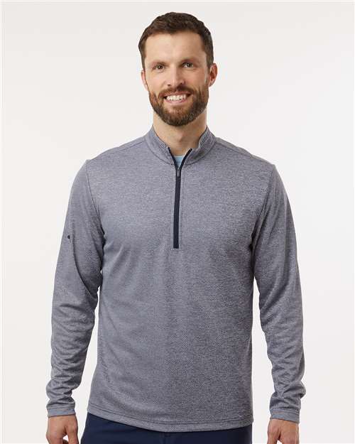 Men's Space Dyed Quarter-Zip Pullover