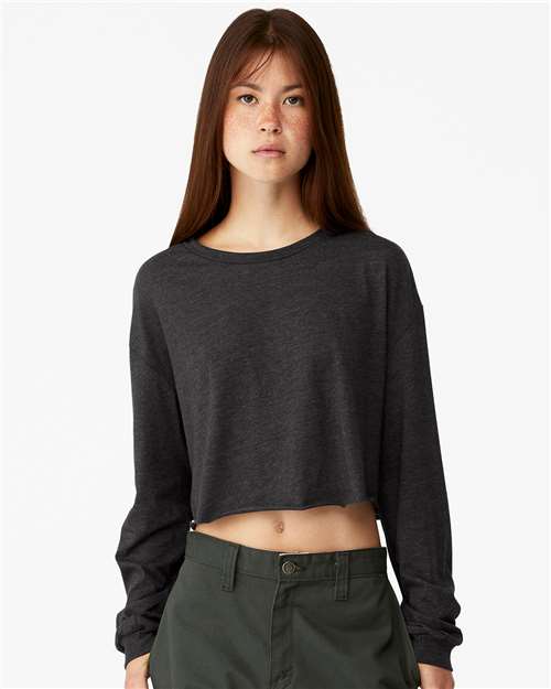 Women's FWD Fashion Crop Long Sleeve Tee