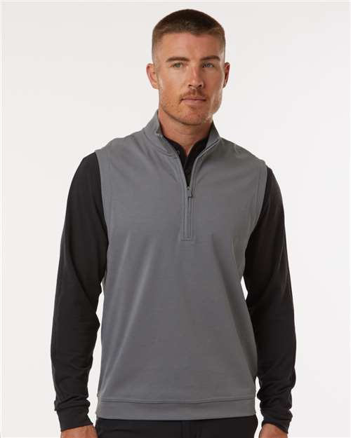 Men's Club Quarter-Zip Vest