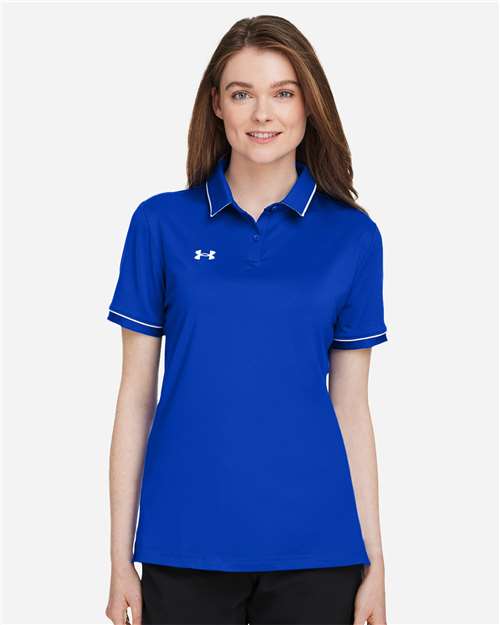 Women's Tipped Teams Performance Polo