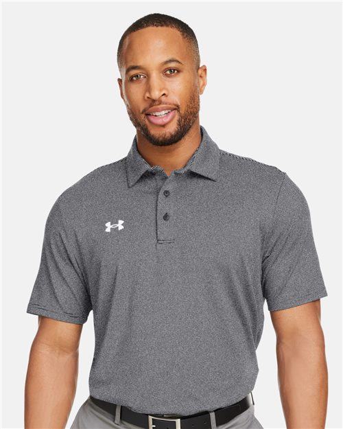 Men's Destin Drive Striped Performance Polo