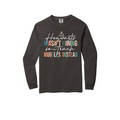 "Hogwarts Wasn't Hiring, So I Teach Muggles Instead" - Heavyweight Ring Spun Long Sleeve Tee