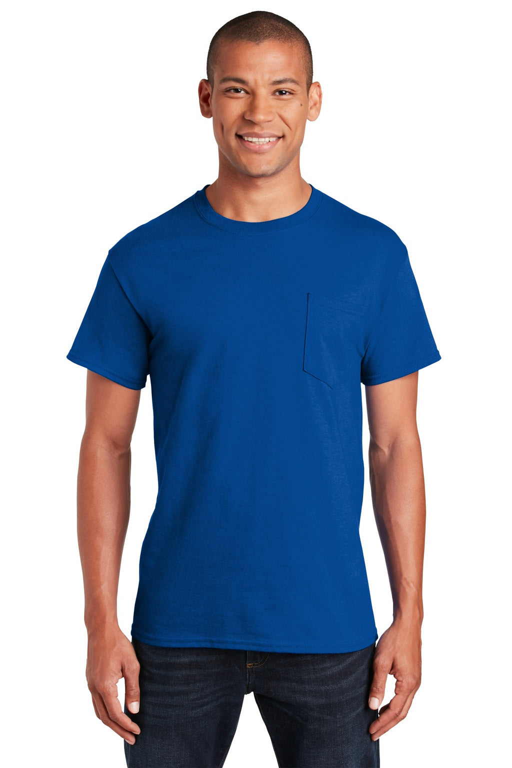 Gildan ®  - Ultra Cotton ®  100% US Cotton T-Shirt with Pocket.  2300