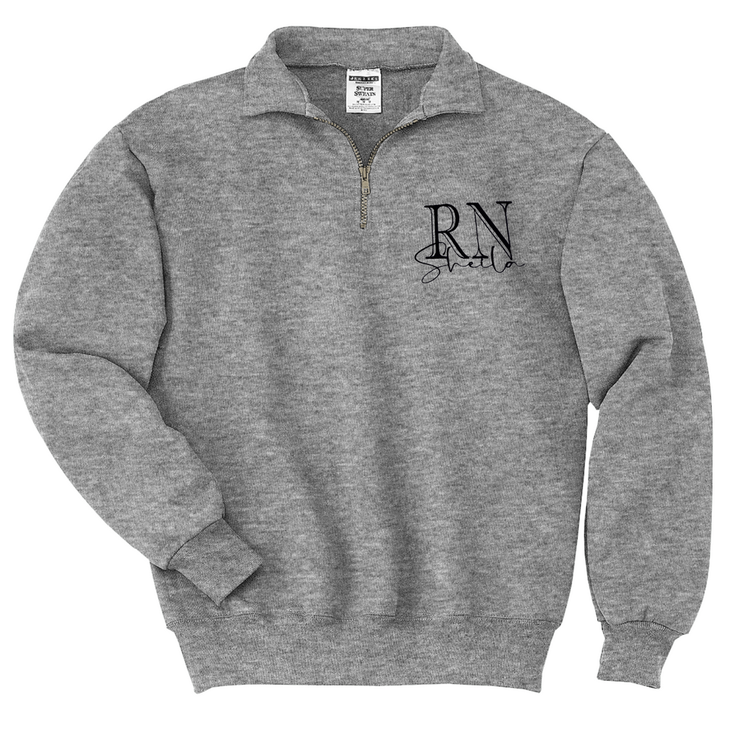 Healthcare - Jerzees®  Super Sweats®  NuBlend®-  1/4-Zip Sweatshirt with Cadet Collar