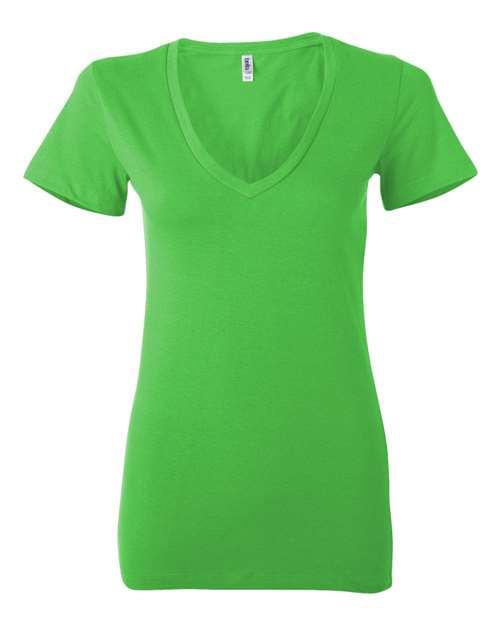Women’s Jersey Deep V-Neck Tee