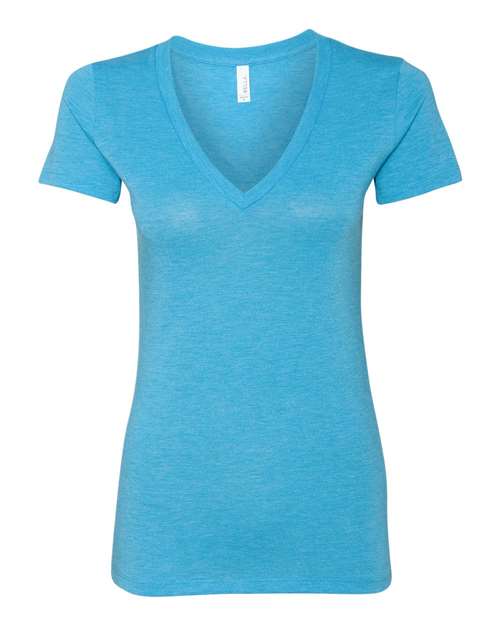 Women’s Triblend Deep V-Neck Tee