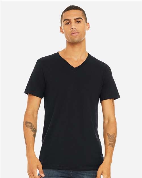 Unisex Jersey V-Neck Tee