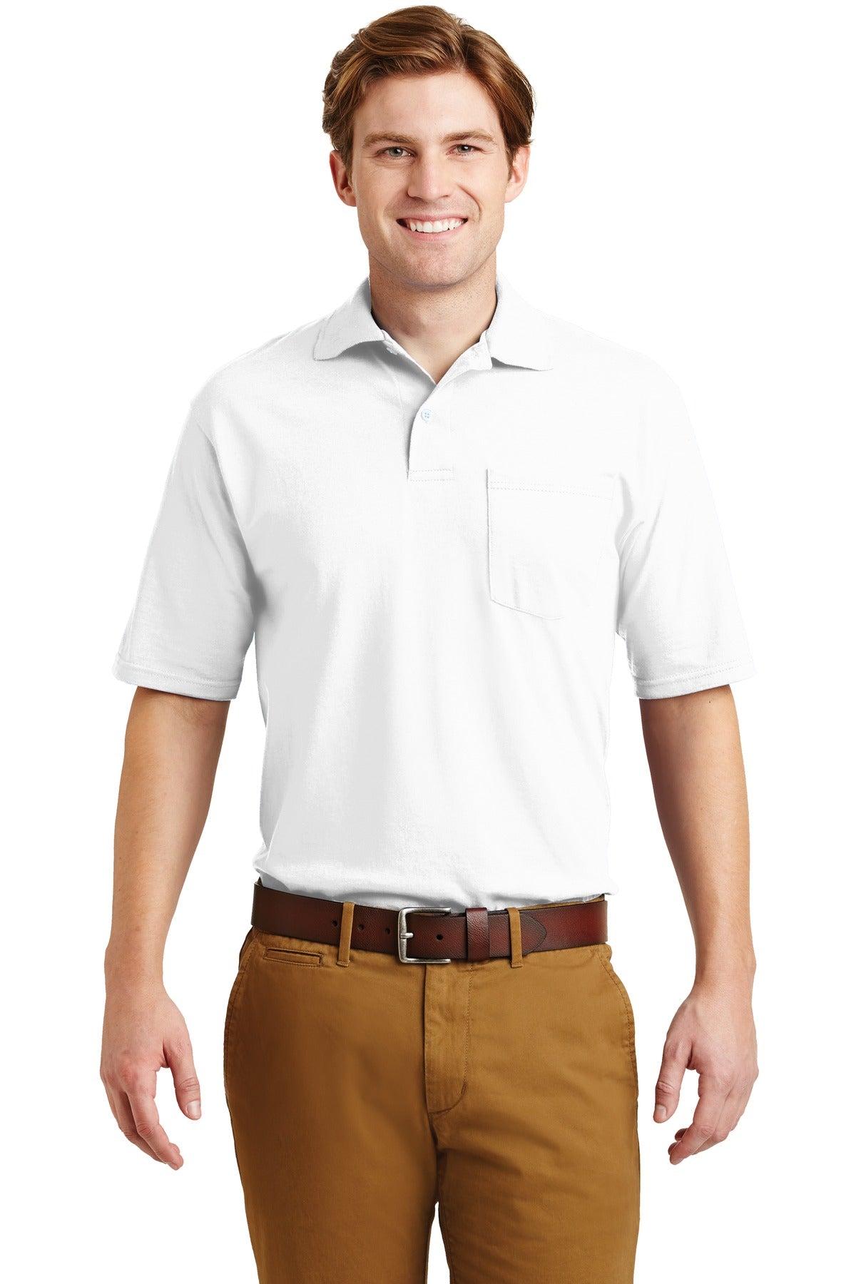 Jerzees ®  Dri-Power ®  Pocket Sport Shirt. 436MP