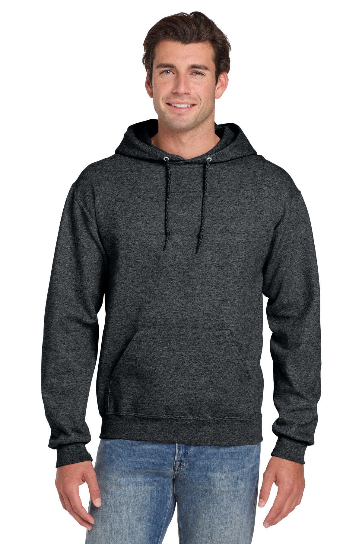Jerzees ®  Super Sweats ®  NuBlend ®  - Pullover Hooded Sweatshirt.  4997M