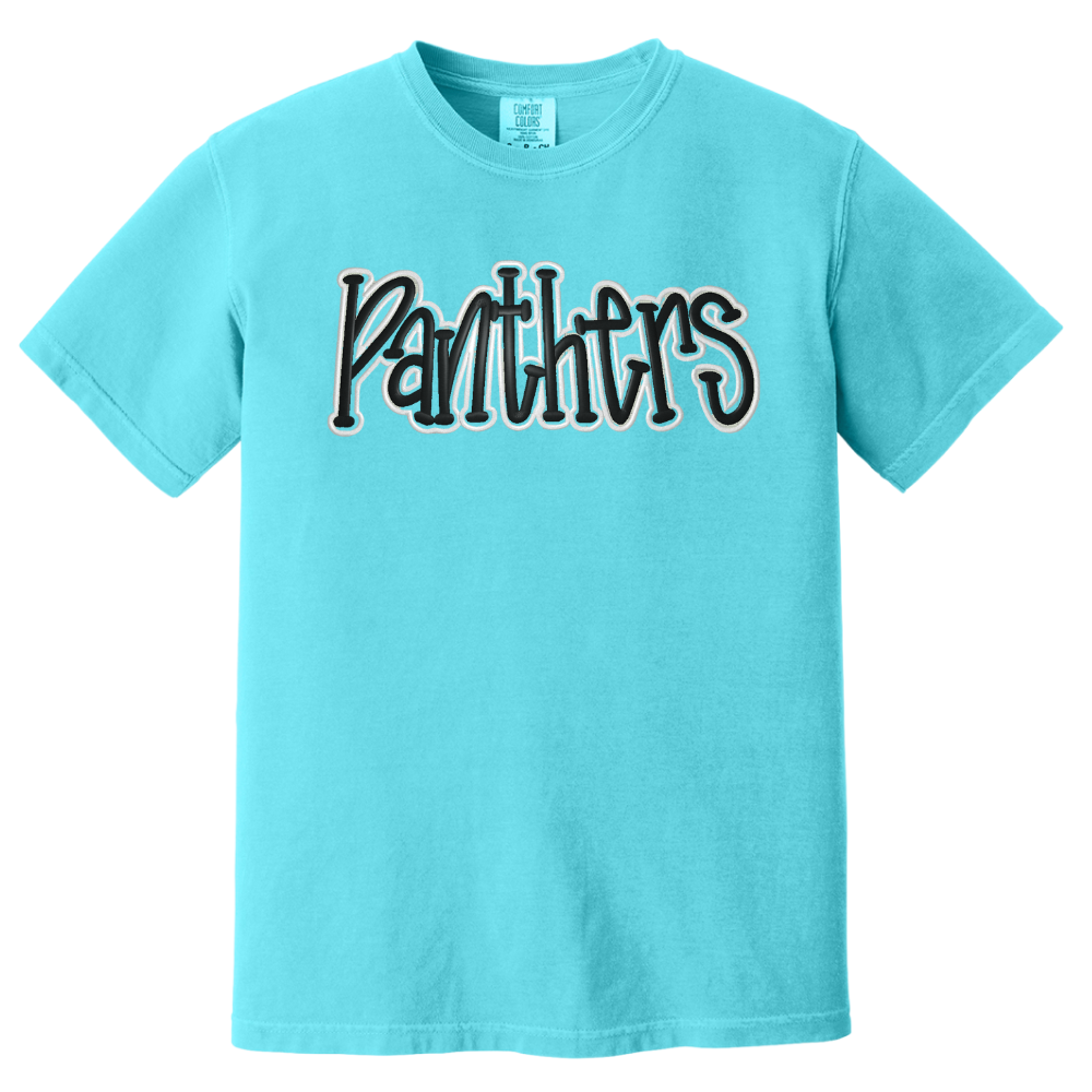 Grundy R-V Panthers - COMFORT COLORS®  Adult Heavyweight Ring Spun Tee