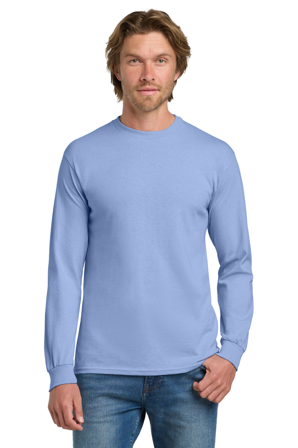 Gildan ®  - Heavy Cotton ™  100% Cotton Long Sleeve T-Shirt.  5400