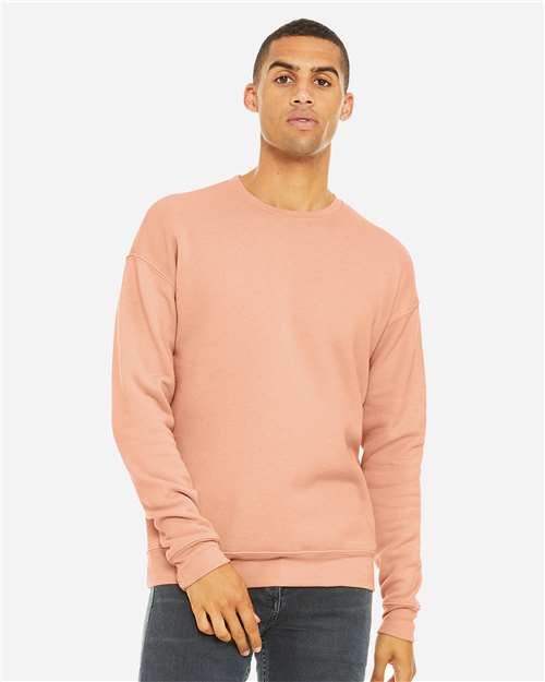 Unisex Sponge Fleece Drop Shoulder Crewneck Sweatshirt