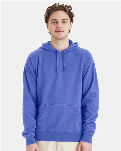 Garment-Dyed Hooded Sweatshirt
