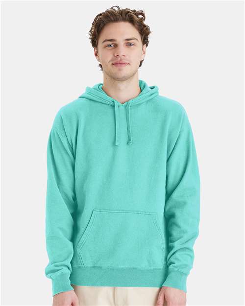 Garment-Dyed Hooded Sweatshirt