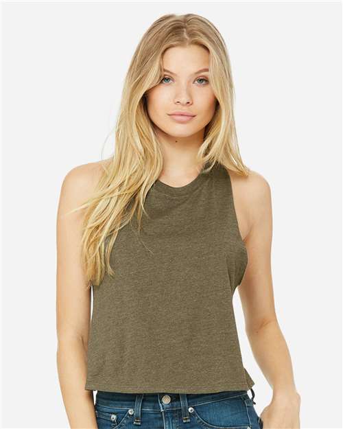 Women's Racerback Crop Tank