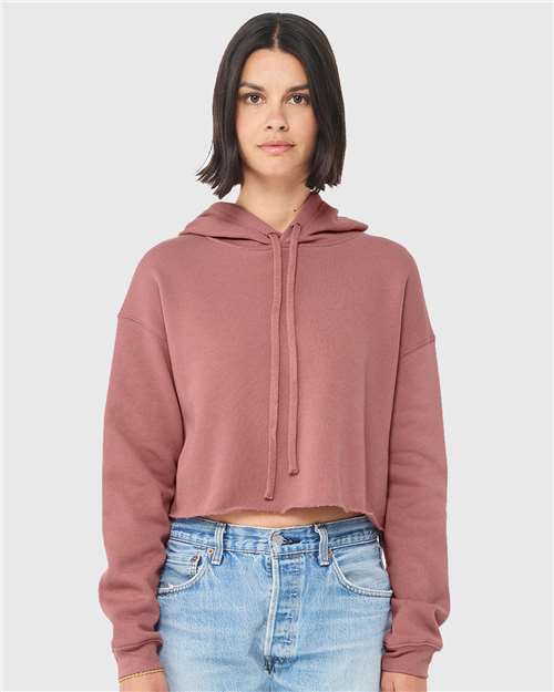 Women's Crop Fleece Hoodie Sweatshirt