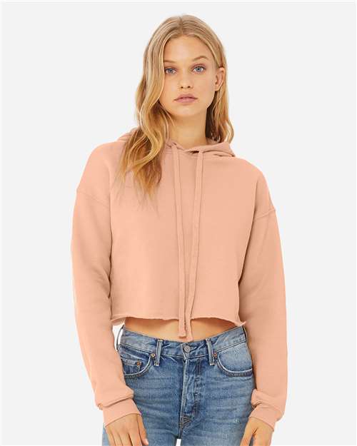 Women's Crop Fleece Hoodie Sweatshirt