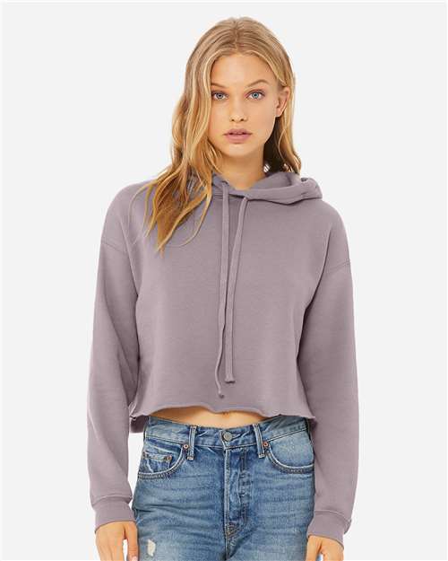 Women's Crop Fleece Hoodie Sweatshirt