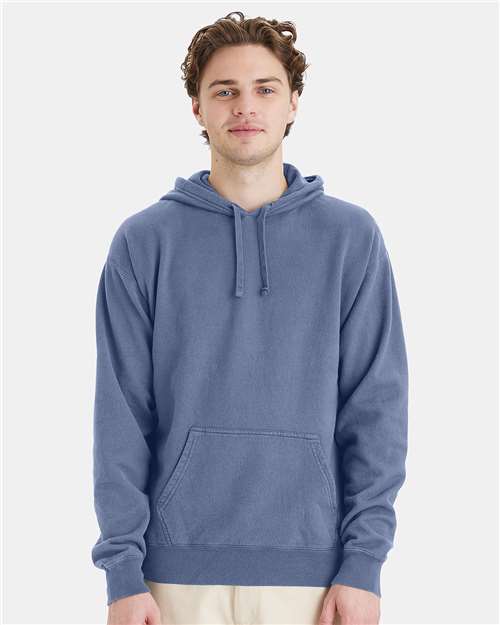 Garment-Dyed Hooded Sweatshirt