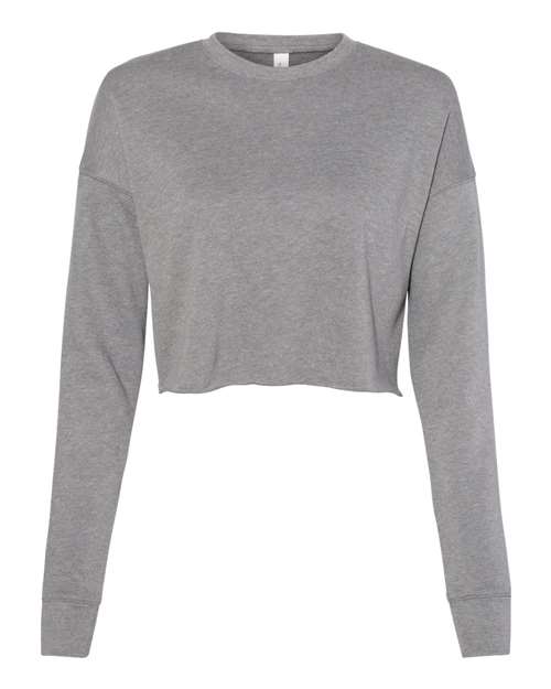 Women's Crop Fleece Crewneck Sweatshirt