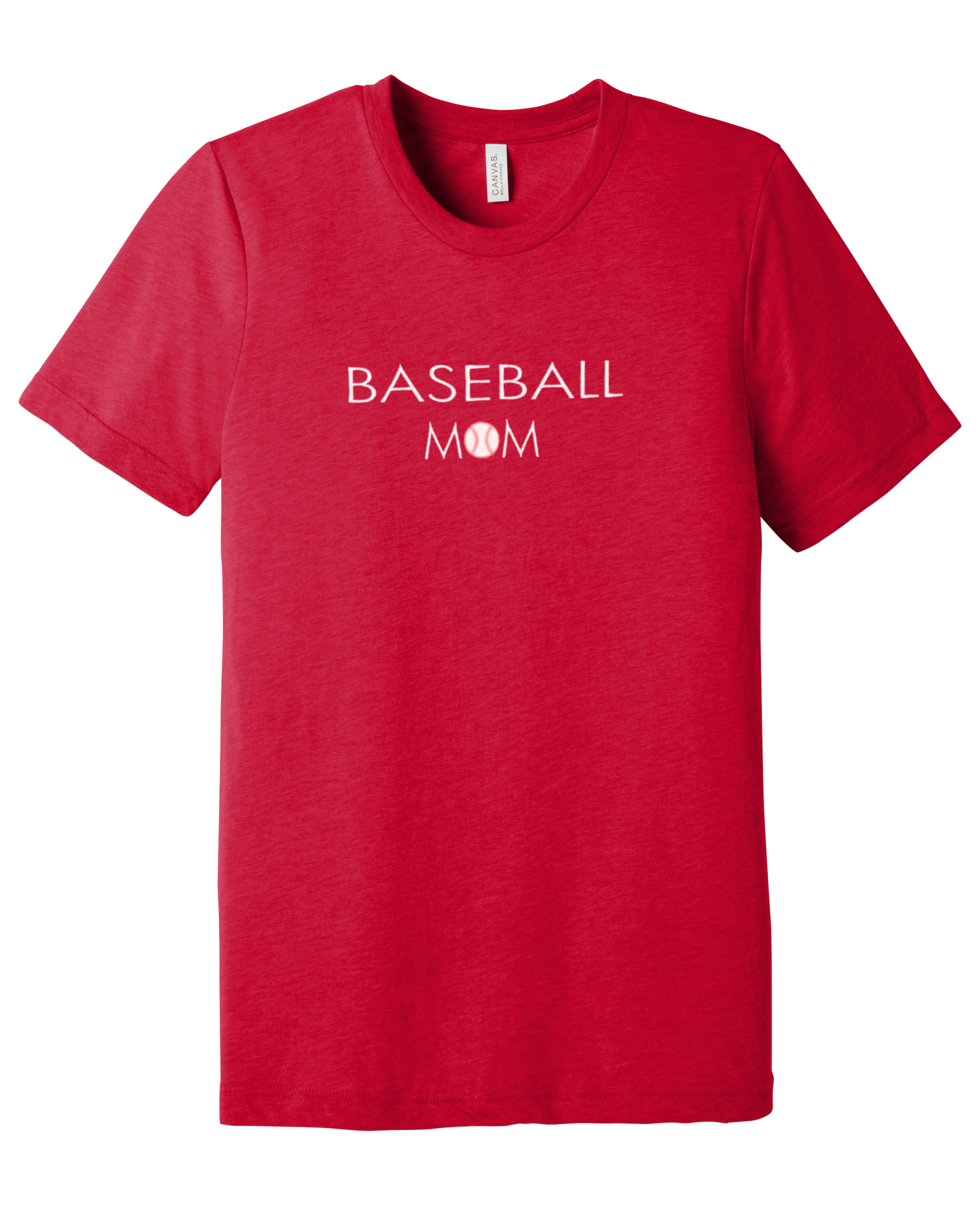 "Baseball Mom" - Bella+Canvas Triblend Tee