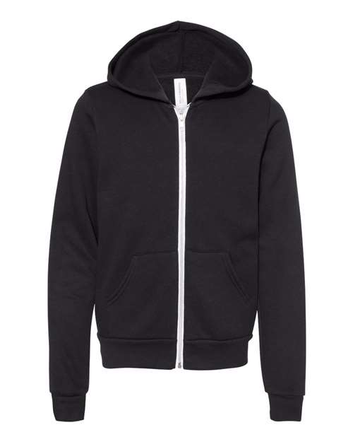 Youth Sponge Fleece Full-Zip Hoodie Sweatshirt