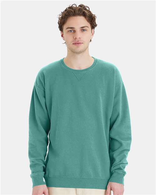 Garment-Dyed Crewneck Sweatshirt