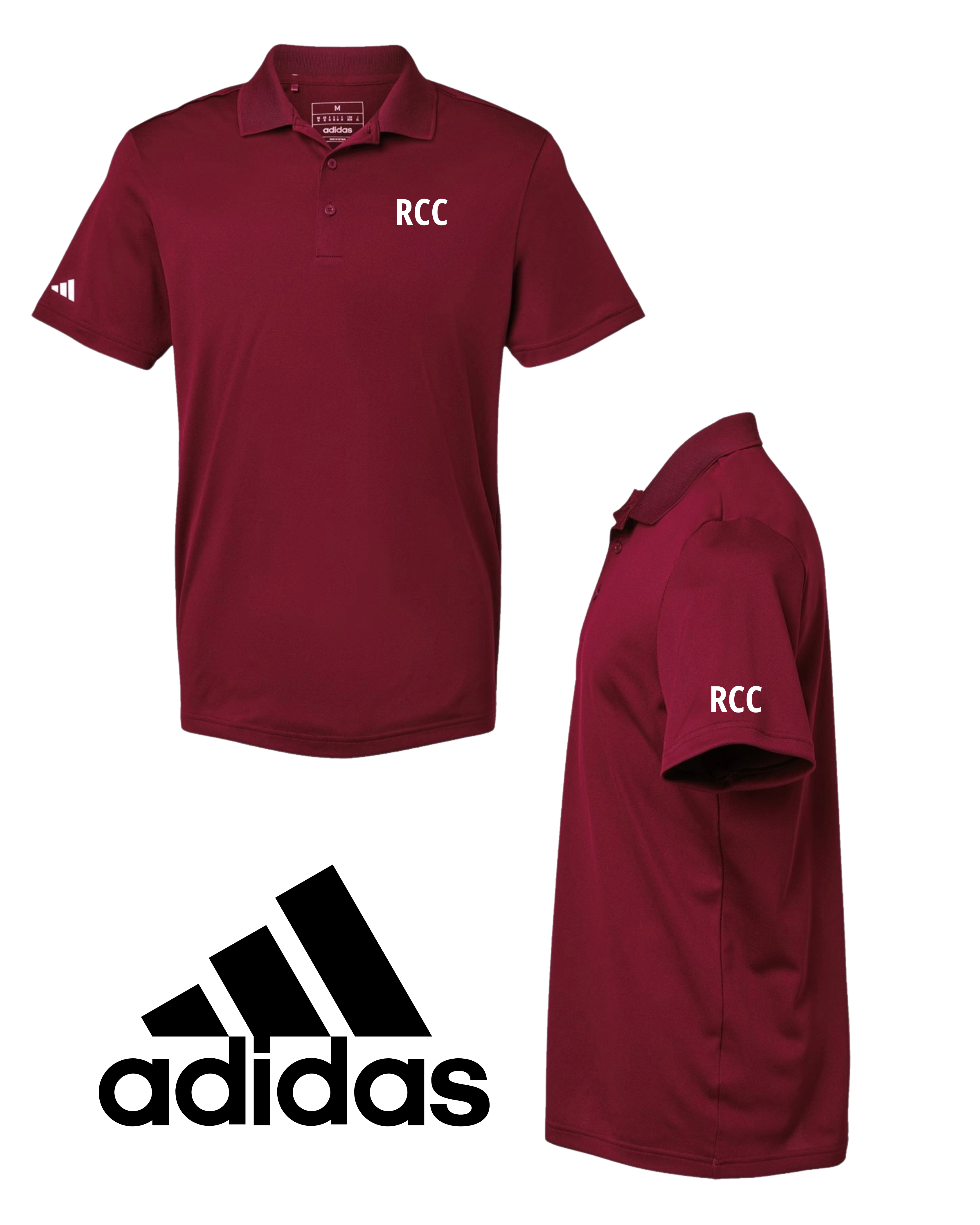 Riverside Country Club RCC - Adidas Basic Sport Polo
