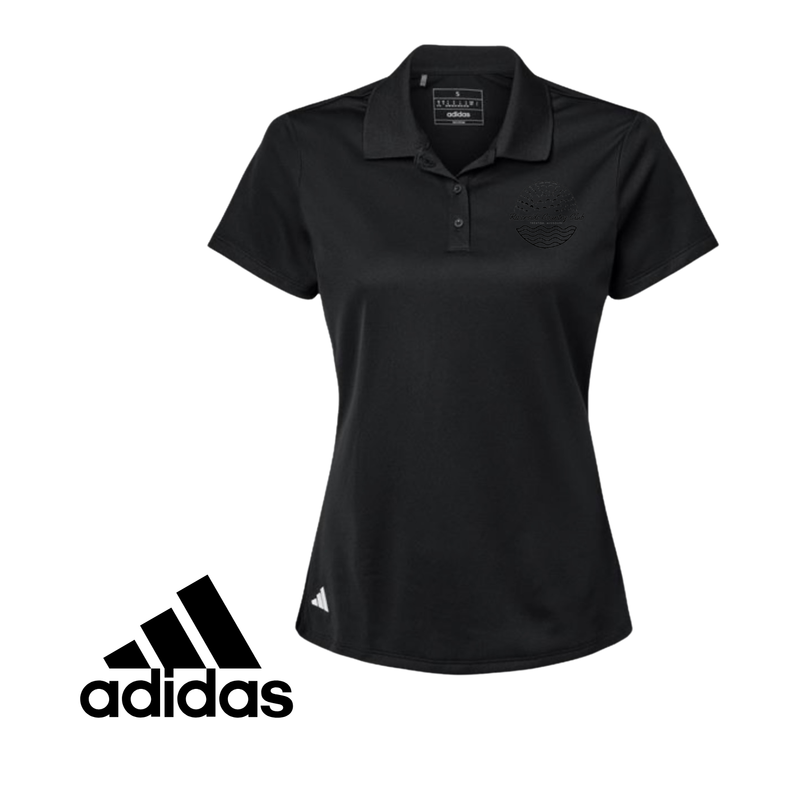 Riverside Country Club - Adidas Women's Basic Sport Polo