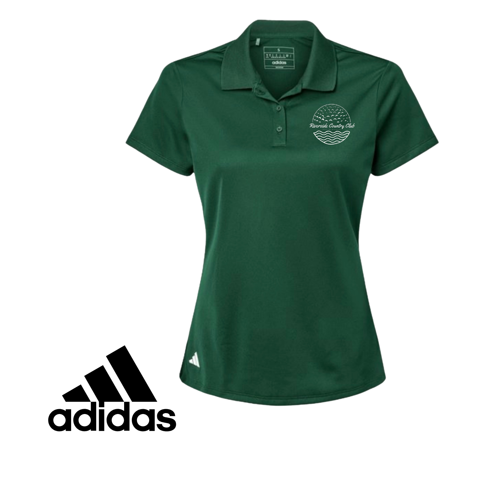 Riverside Country Club - Adidas Women's Basic Sport Polo