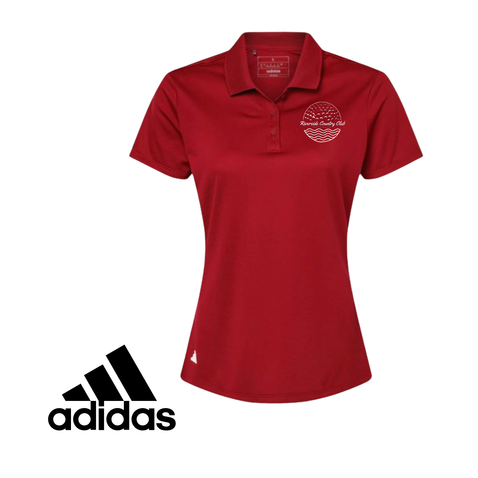 Riverside Country Club - Adidas Women's Basic Sport Polo