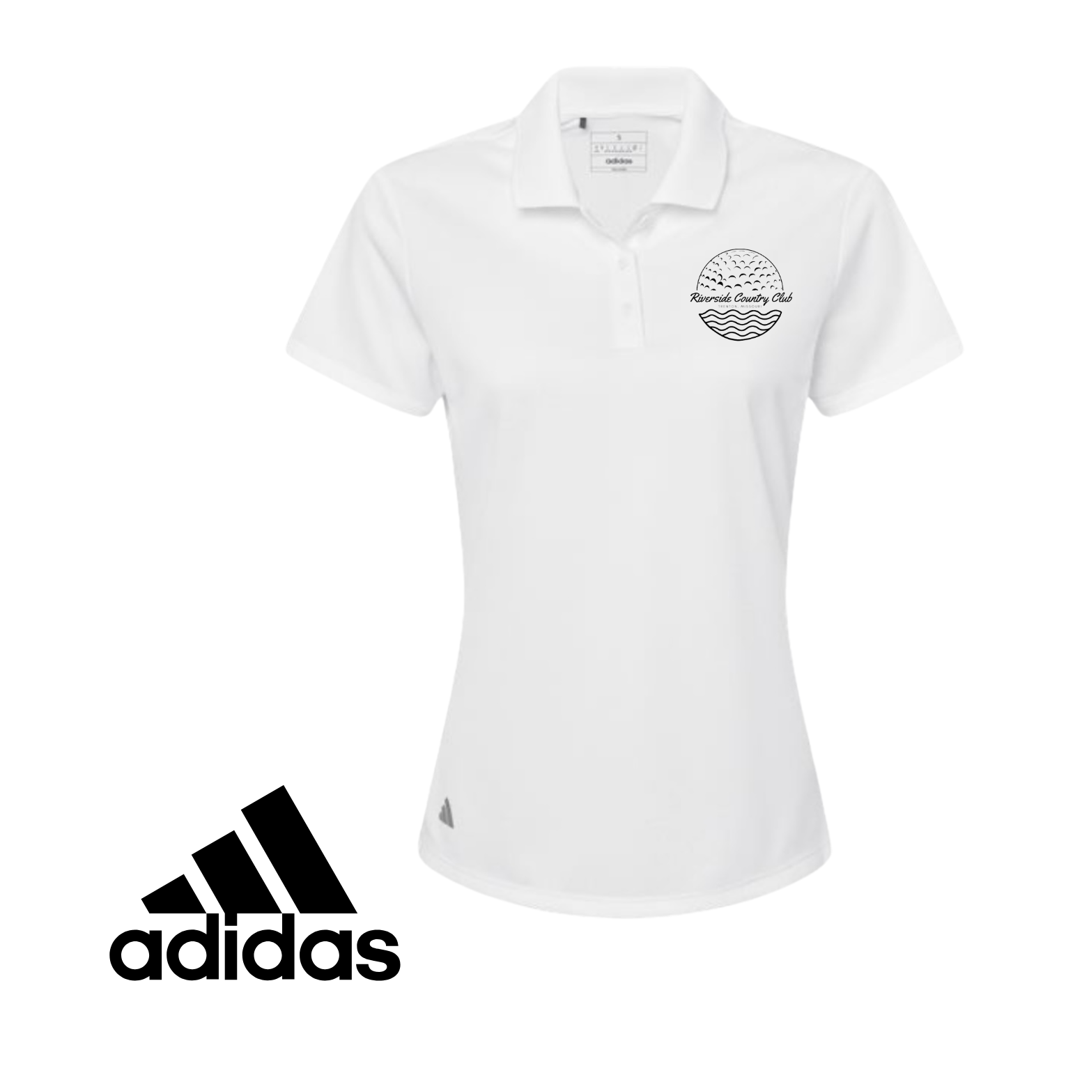 Riverside Country Club - Adidas Women's Basic Sport Polo