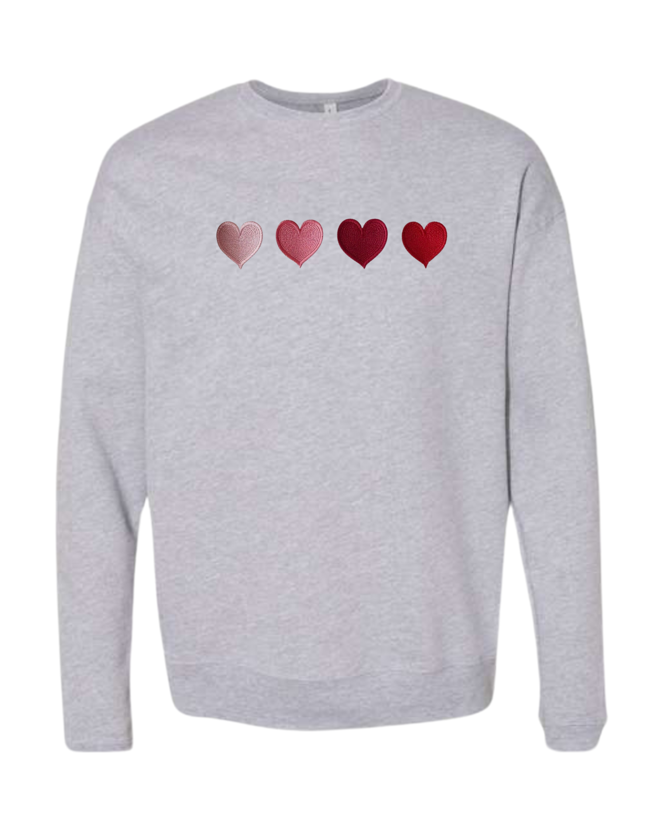 "4 Hearts" BELLA+CANVAS® Adult Unisex Sponge Fleece Drop Shoulder Sweatshirt