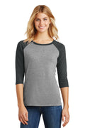 District ®  Women's Perfect Tri ®  3/4-Sleeve Raglan. DM136L