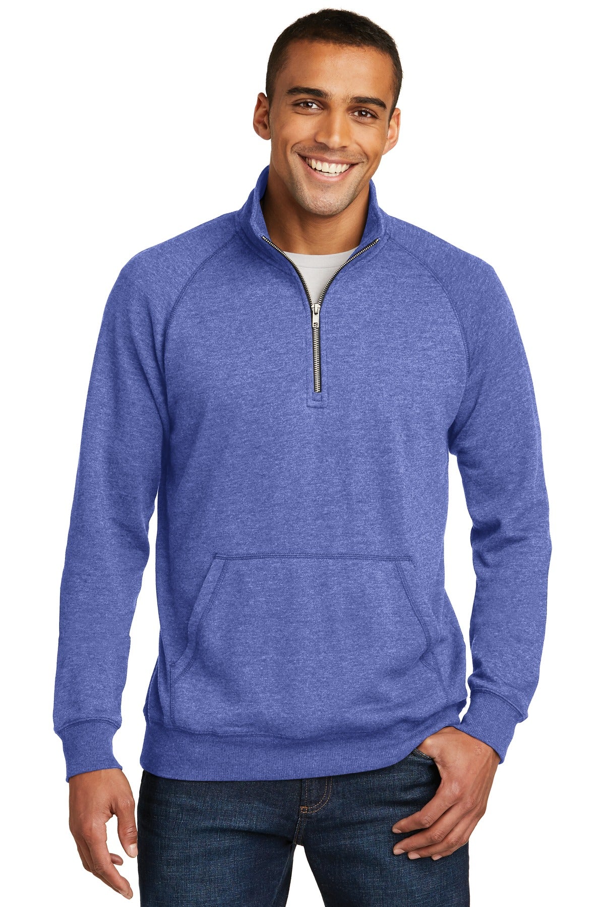 District ®  Lightweight Fleece 1/4-Zip. DM392