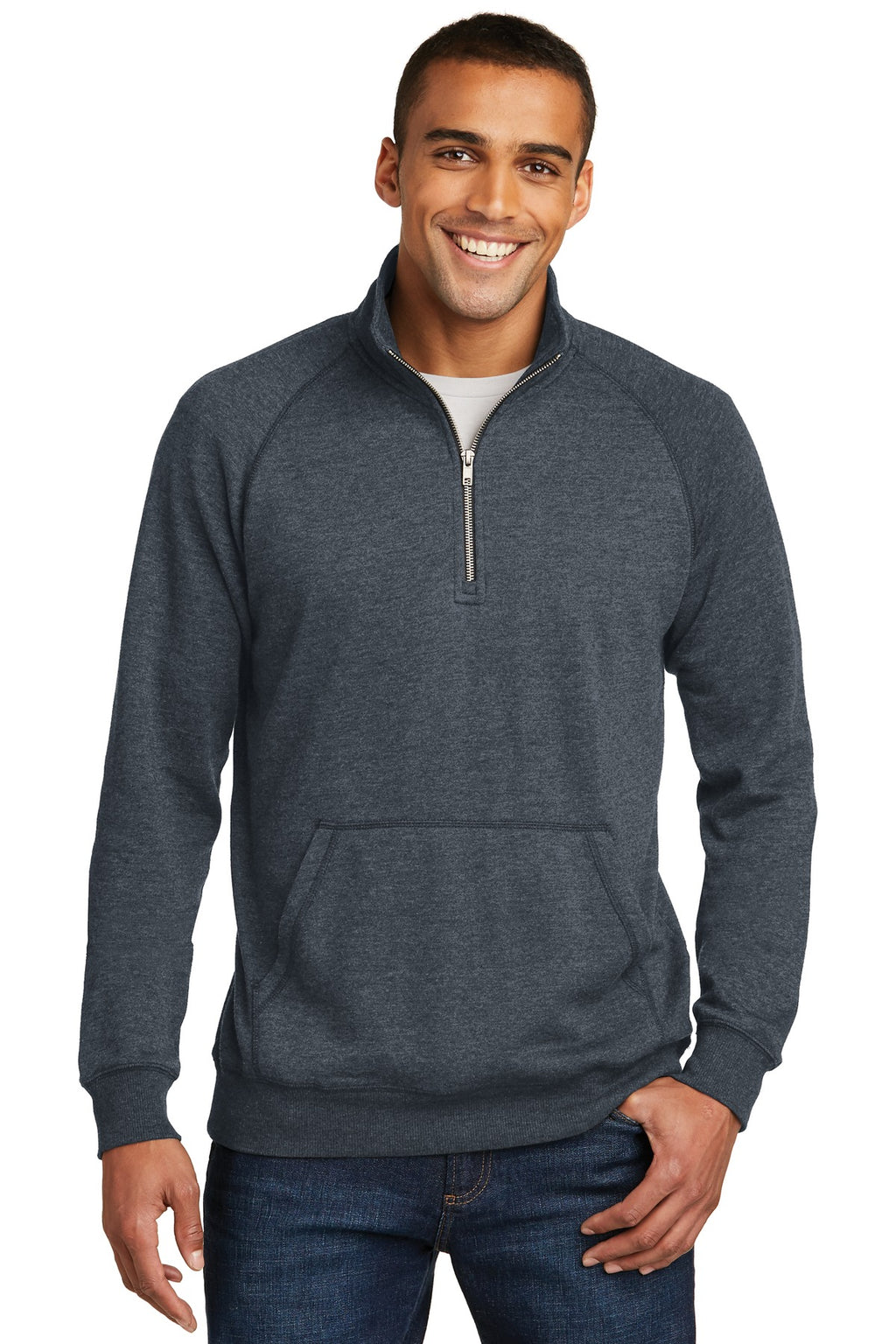 District ®  Lightweight Fleece 1/4-Zip. DM392