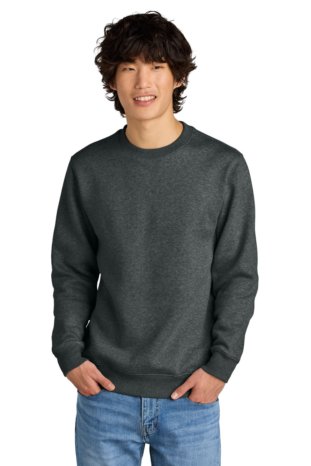 District ®  Perfect Weight ®  Fleece Crew DT1106
