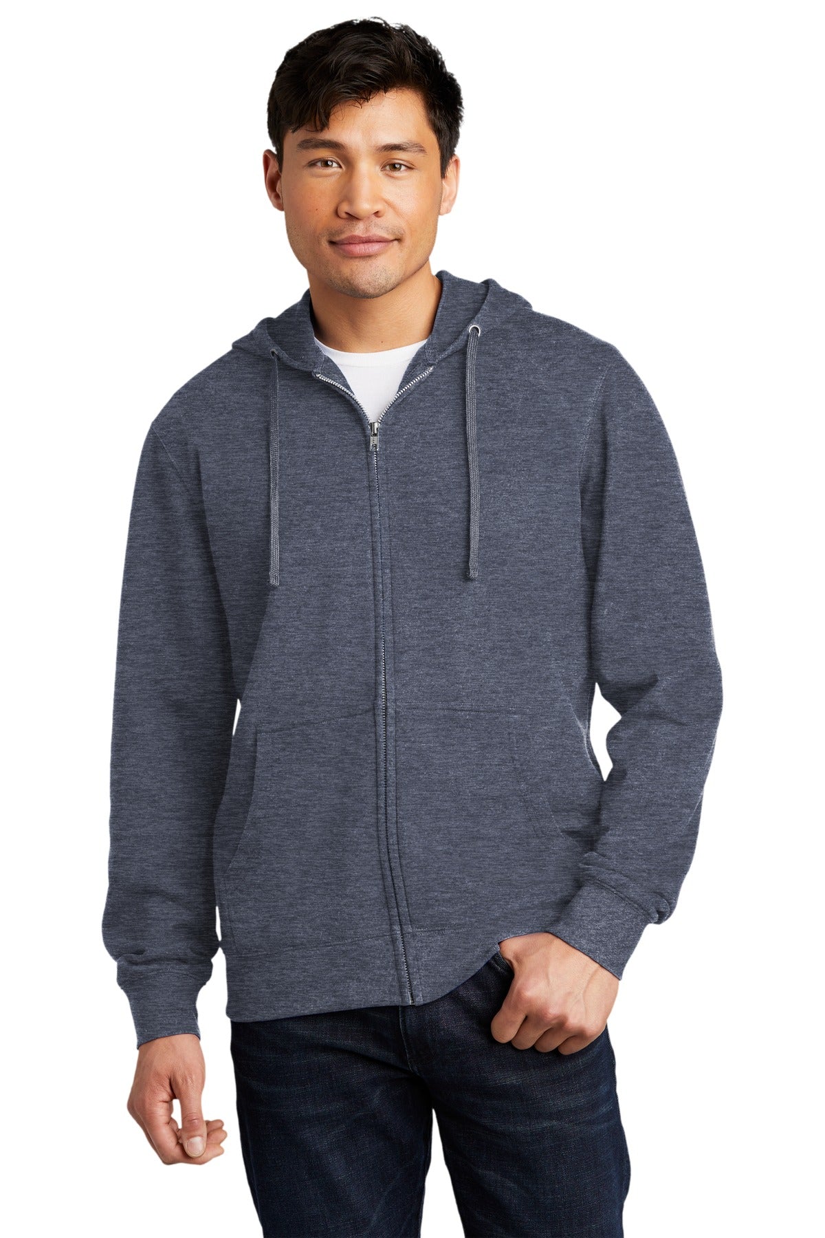 District ®  V.I.T. ™ Fleece Full-Zip Hoodie DT6102