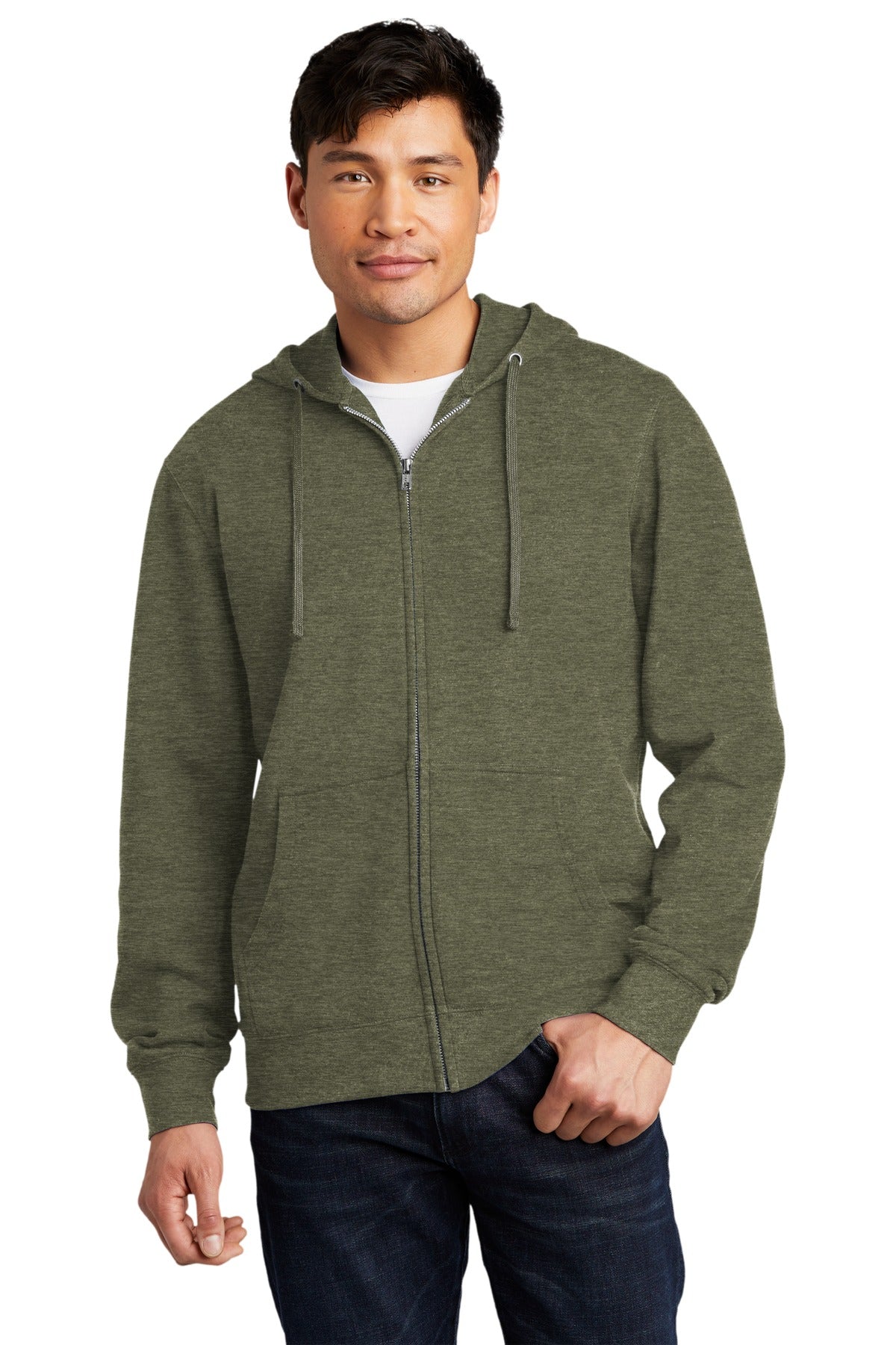 District ®  V.I.T. ™ Fleece Full-Zip Hoodie DT6102