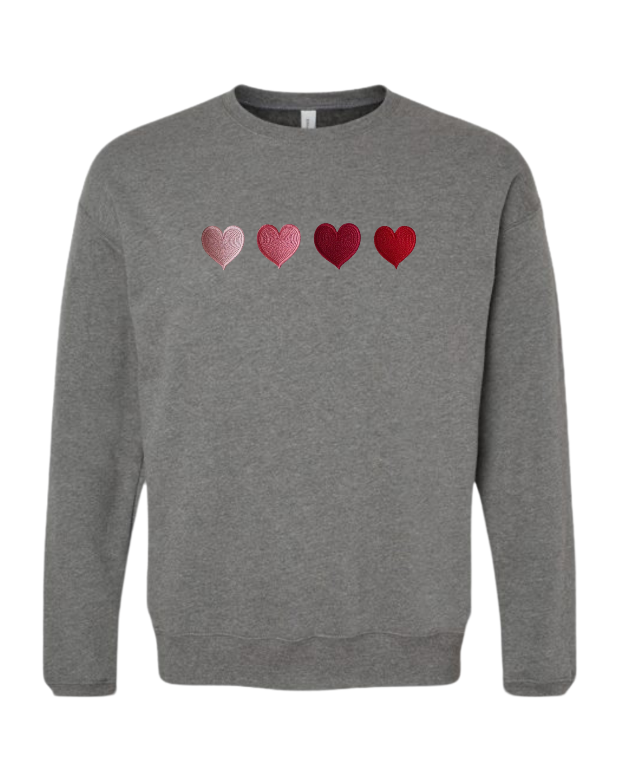 "4 Hearts" BELLA+CANVAS® Adult Unisex Sponge Fleece Drop Shoulder Sweatshirt