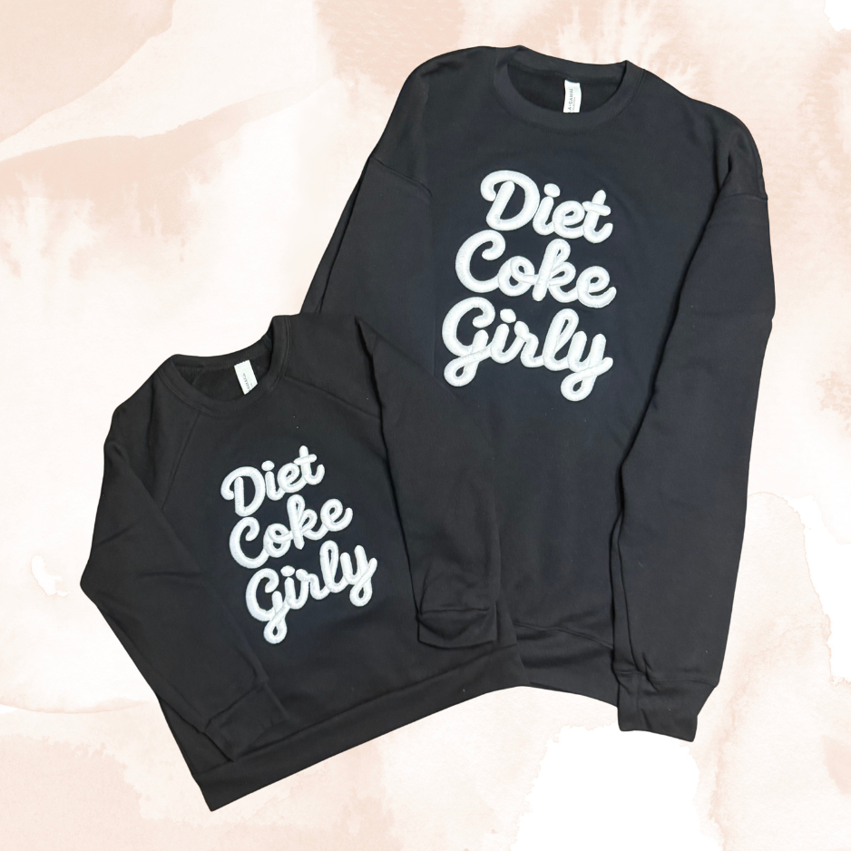 Child Diet Coke Girly Sweatshirt